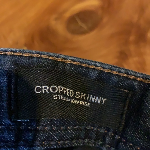 Express cropped skinny low rise size 10 regular jeans - Picture 4 of 6